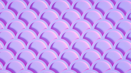 Geometric interior background. 3d illustration, 3d rendering.