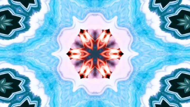 abstract background with turkish flowers
