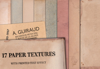 Vintage and Distressed Paper Textures Pack