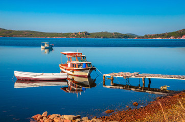 Beautiful sea landscape near city Ayvalik, Turkey © Olena Zn