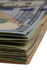 One Hundred Dollar Bills Stack