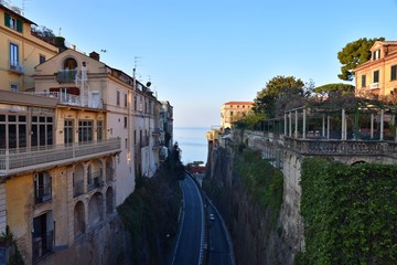 Fototapeta na wymiar City of Sorrento - Italy
