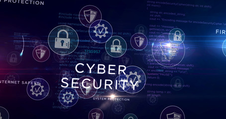 Cyber security symbols