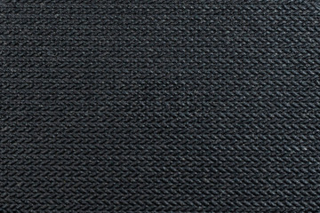 Black braided Texture background pattern shining metallic color design on backgrounds.