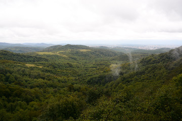 Fototapeta premium SATAPLIA CAVE, GEORGIA - September 25, 2018: Sataplia Nature Reserve near Kutaisi
