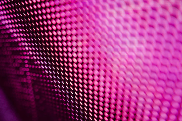 CloseUp LED blurred screen. LED soft focus background. abstract background ideal for design.