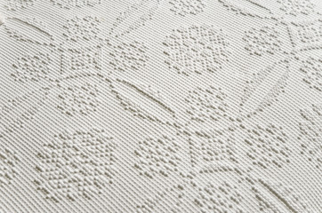 Antique White Textured Blanket Background