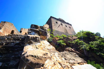 The Great Wall is in China.