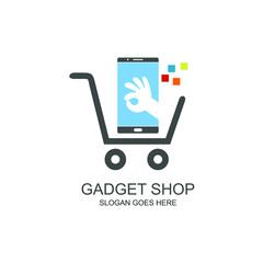 Gadget shop logo design