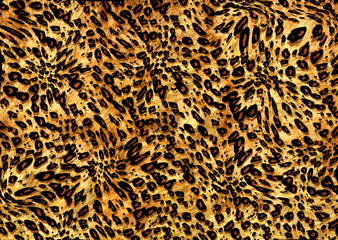 abstract leopard skin texture design