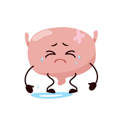 Cartoon character bladder.