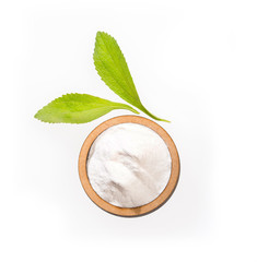 Natural powdered sweetener from the stevia plant - Stevia rebaudiana