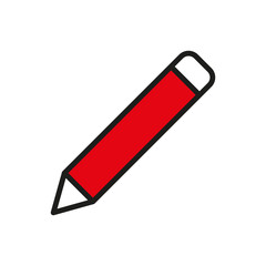 Pencil icon vector design templates