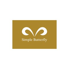 Simple Butterfly logo template vector icon design