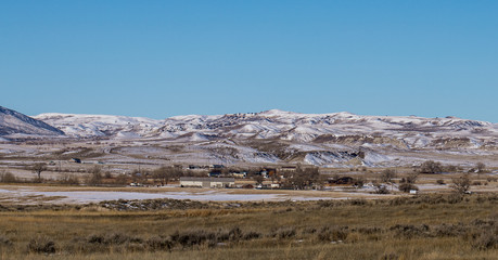view of mountains