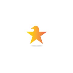 Eagle Star logo vector icon design