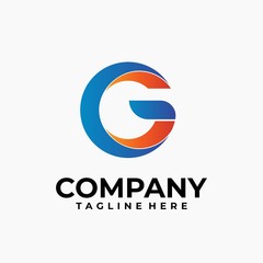 initial letter g logo design vector inspiration