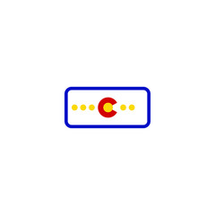 Simple logo design inspiration for Colorado landmark