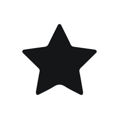 star isolated on white background