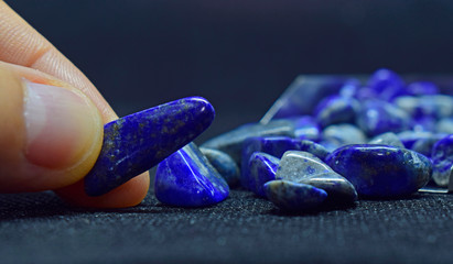  lapis lazuli Is a beautiful blue gemstone