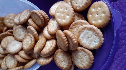 cookies in a bowl