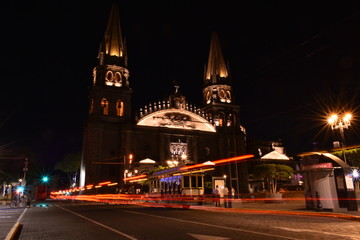 Fototapeta na wymiar Catedral de Guadalajara Jalisco México 
