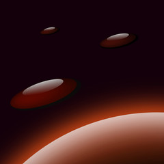planet in the endless universe
