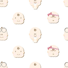 baby graphic pattern wallpaper object