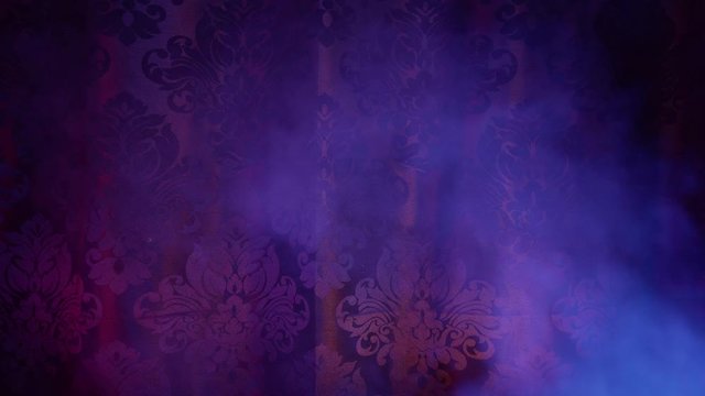 red blue background ornaments smokeing