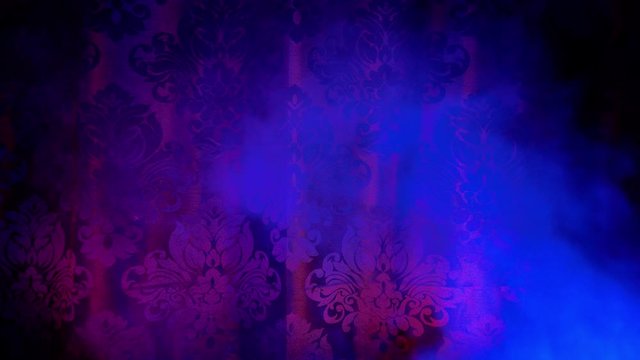 shisha smoking background with colourful light