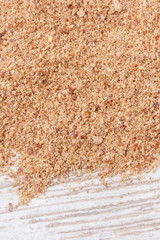 Flaxseed as source vitamins, minerals, dietary fiber and acids omega
