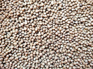  Many brown granule foods combined