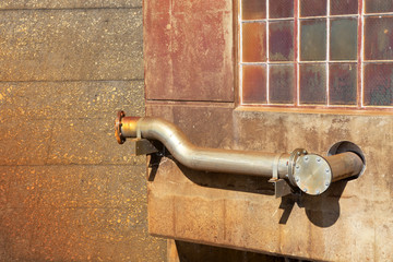 Windows and Pipes at Tinaroo Falls Dam on the Atherton Tableland in Queensland, Australia