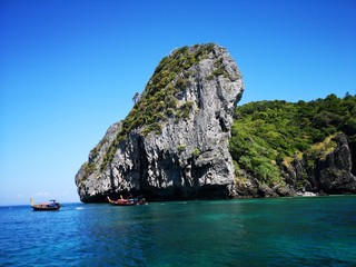 Obraz premium Nui Beach, Ko Phi Phi, Thailand