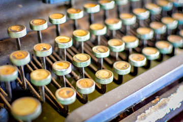 Old typewriter