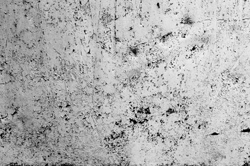 Texture of a metal wall with cracks and scratches which can be used as a background