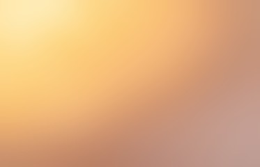 Yellow warm soft background. Smooth texture. Blur simple illustration.