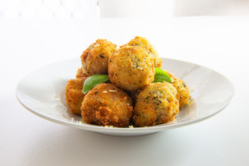 Deep Fried Risotto Balls