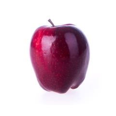 Plakat apple or red apple with concept on a background new.