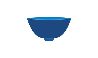 Bowl icon flat symbol premium quality isolated vector image