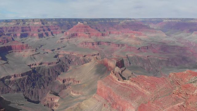 Drone footage at Grand Canyon, Arizona.