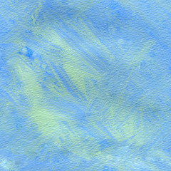 Blue seamless painted abstract texture or background