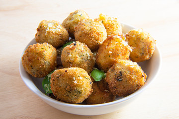 Deep Fried Risotto Balls