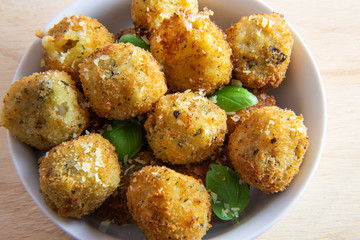 Deep Fried Risotto Balls