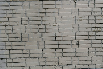 gray rough painted brick wall abstract background