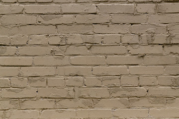 old rough beige brick wall