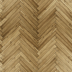 Seamless texture of wooden floor parquet