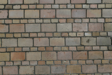 gray rough brick wall abstract background