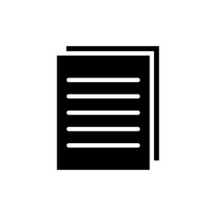 document - billing icon vector design template