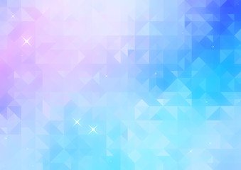 Shining geometric abstract background